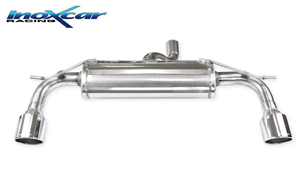 Scarico finale con silenziatore 1X100 X-RACE destro e sinistro MERCEDES CLASSE A (Type W176) 250 SPORT 2.0 TURBO (211cv) 2WD 2012-2015 - Autobox