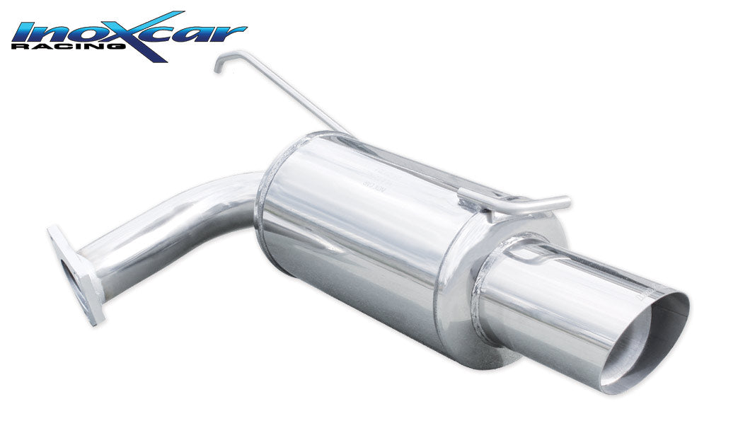 Scarico finale con silenziatore 1X102 RACING MITSUBISHI LANCER EVO IX 2.0 16V (280CV) 2006-2008 Ø 63 - Autobox