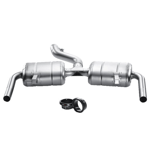 Impianto di scarico SLIP-ON (INOX) Akrapovic - Renault Clio III RS