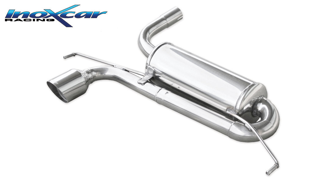 Scarico finale con silenziatore 1X102 RACING OPEL CORSA D 1.6 Turbo GSI (150CV) 2008-- Ø 54,5 - Autobox