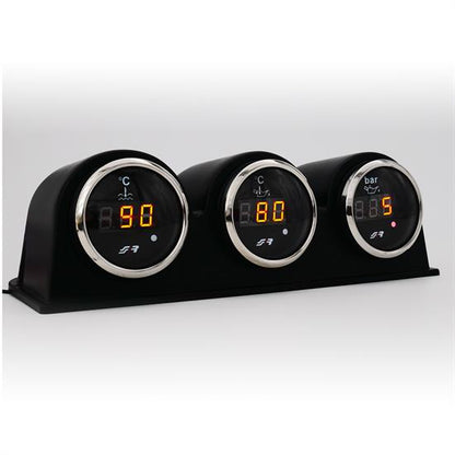 Termometro temperatura olio digitale Chrome rim line SIMONI RACING