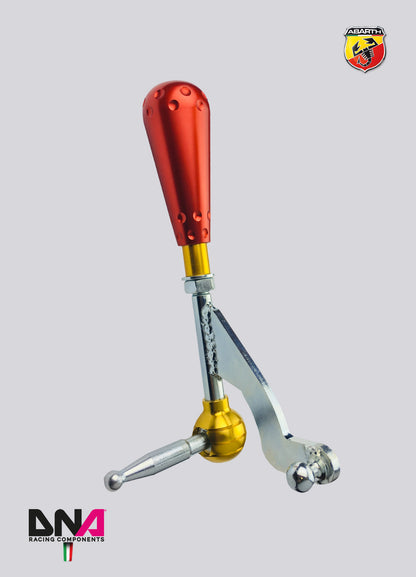 FIAT 500 Abarth DNA Racing stage 2 short quick shift con pomello 695 style anodizzato rosso