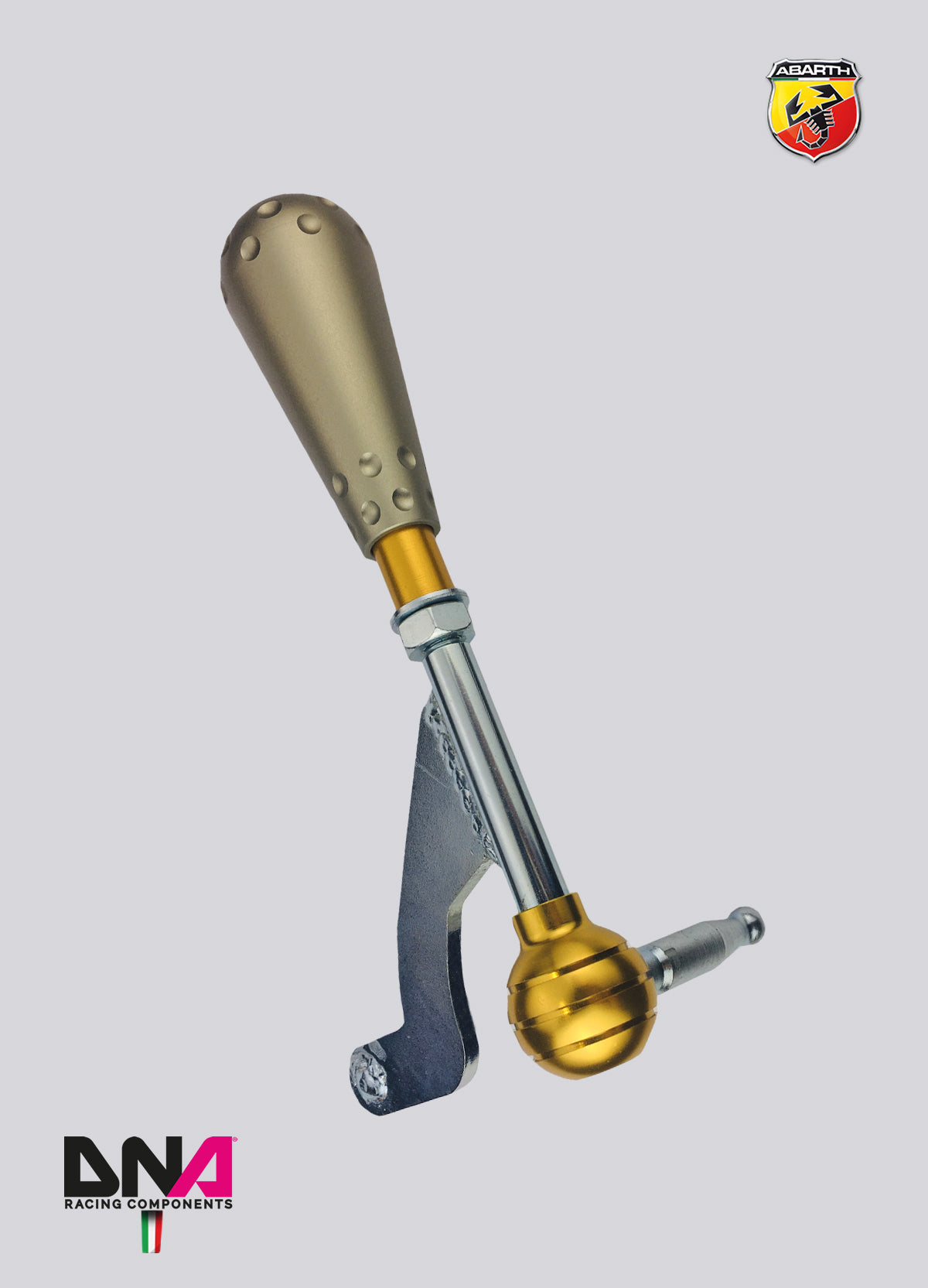 FIAT 500 Abarth DNA Racing stage 2 short quick shift con pomello 695 style anodizzato titanio
