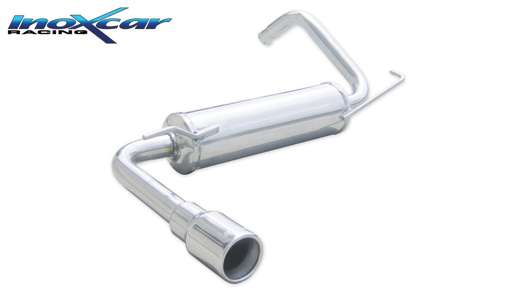 Scarico finale con silenziatore 1X80 PEUGEOT 107 1.0 12V (68CV) 2005-- - Autobox