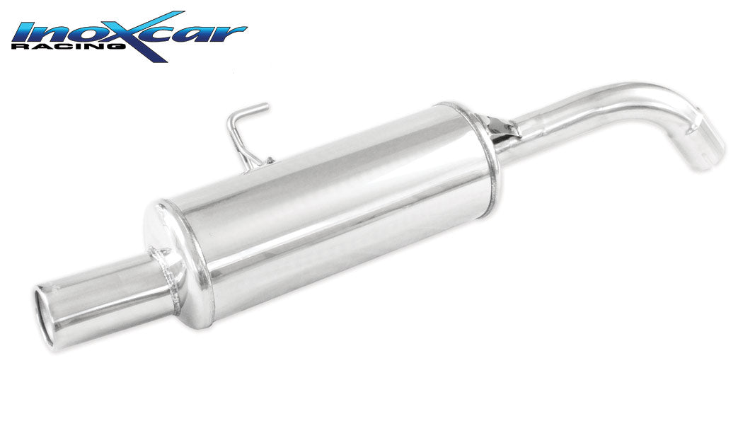 Scarico finale con silenziatore 1X80 RENAULT CLIO 2 RS 2.0 fase1 (172CV) 2000-2001 Ø 54 - Autobox