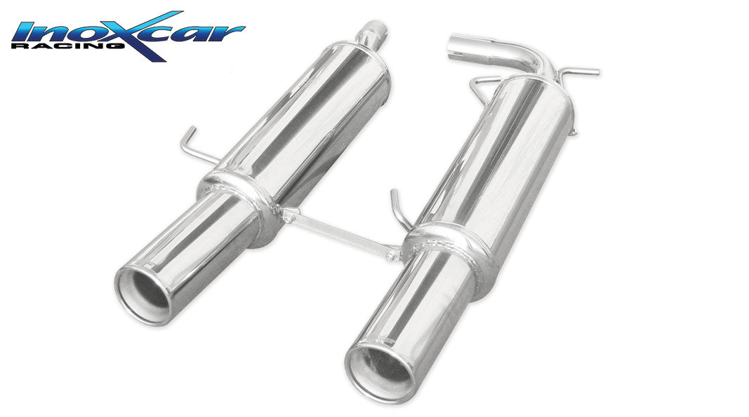 Scarico finale con silenziatore CEN 2X102 RENAULT CLIO 2 RS 2.0 fase3 (182CV) 2004-2005 - Autobox