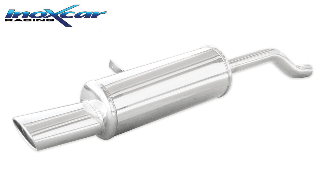 Scarico finale con silenziatore 1X120X80 (è necessario taglio prima dell'ultimo silenziatore) RENAULT CLIO 3 1.4 16V (98CV) 2005-- Ø 45 - Autobox