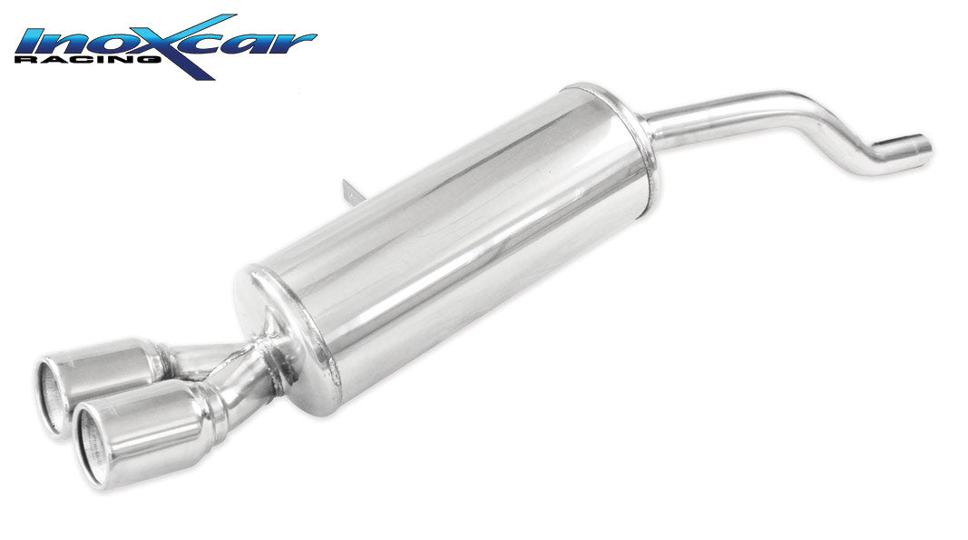 Scarico finale con silenziatore 2X80 (è necessario taglio prima dell'ultimo silenziatore) RENAULT CLIO 3 Restyling 2009-- 1.2 TURBO (100CV) 2009-- Ø 40 - Autobox