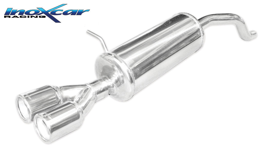 Scarico finale con silenziatore 2X80 RENAULT CLIO 4 1.2 (75cv) 2013-- - Autobox