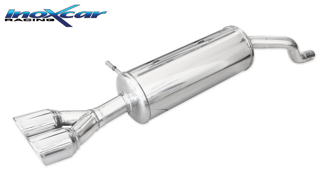 Scarico finale con silenziatore 2X80 X-RACE RENAULT CLIO 4 1.2 GT (120cv) 2013-- - Autobox