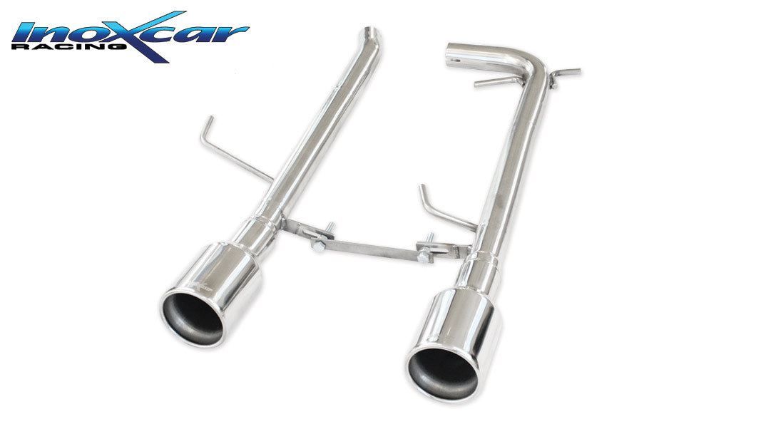 Scarico finale senza silenziatore CEN 2X102 RENAULT CLIO 2 RS 2.0 fase3 (182CV) 2004-2005 - Autobox