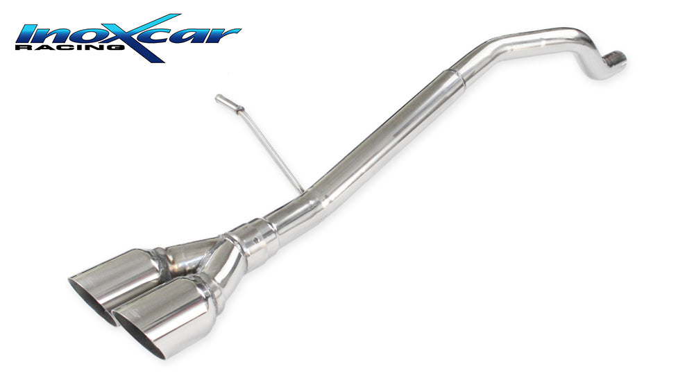 Scarico finale senza silenziatore 2X80 RACING RENAULT CLIO 4 900 (75cv) 2018 - Autobox