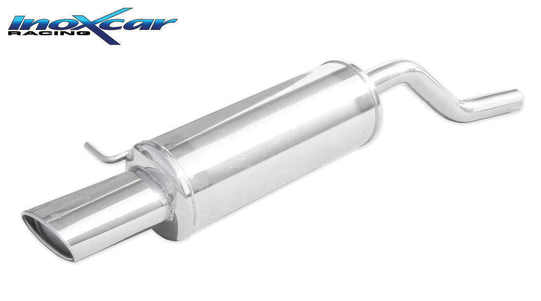 Scarico finale con silenziatore 1X120X80 RENAULT TWINGO (type MK2) GT TURBO 1.2 (100CV) 2007-- Ø 45 - Autobox