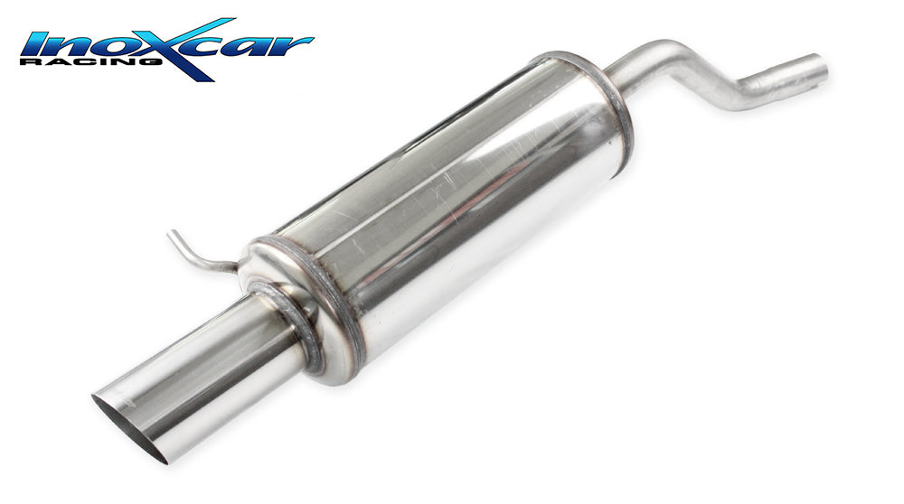 Scarico finale con silenziatore 1X90 RALLY RENAULT TWINGO (type MK2) GT TURBO 1.2 (100CV) 2007-- Ø 45 - Autobox