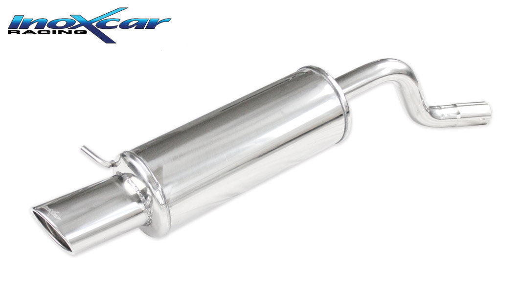 Scarico finale con silenziatore 1X120X80 RENAULT TWINGO (type MK2) RS SPORT 1.6 16V (133CV) 2009-- Ø 50 - Autobox