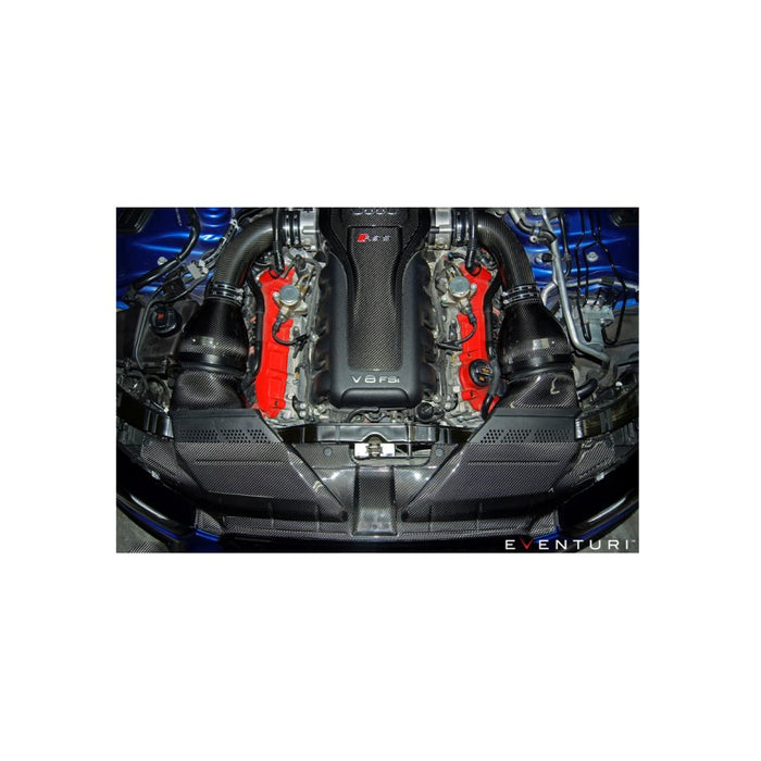Copertura superiore pannello anti-intrusione (slam panel) in carbonio Eventuri Audi RS4/RS5 B8