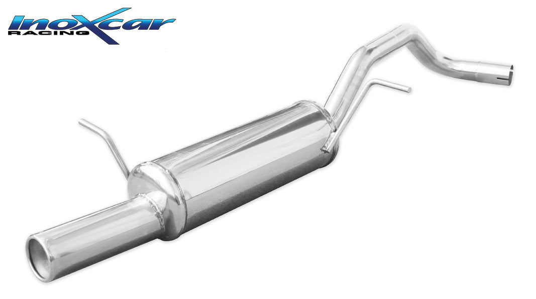 Scarico finale con silenziatore 1X80 SEAT IBIZA (Type 6L) 1.9 TDI (90CV-110CV) / SDI 2002-2006 - Autobox
