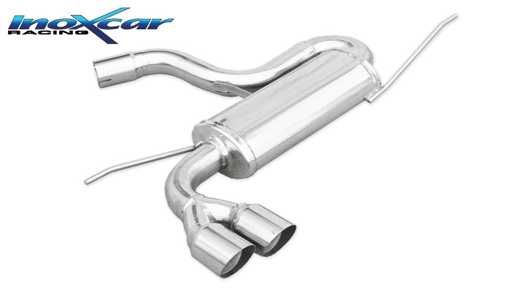 Scarico finale con silenziatore 2X80 RACING SEAT LEON (Type 1P) 2.0 TSI CUPRA (240CV) 2006-- Ø 65 - Autobox