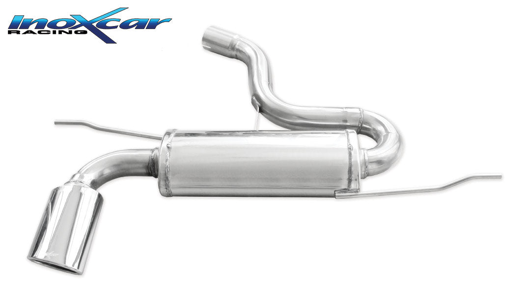 Scarico finale con silenziatore 1X120X80 OBLIQUO SEAT LEON (Type 1P) 2.0 TSI CUPRA (240CV) 2006-- Ø 65 - Autobox