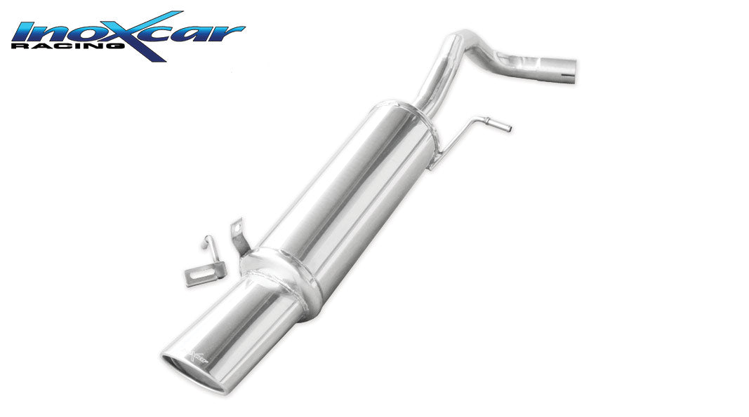 Scarico finale con silenziatore 1X120X80 SKODA FABIA (Type 6Y) 1.4 TDI / 1.9 SDI / 1.9 TDI - Autobox