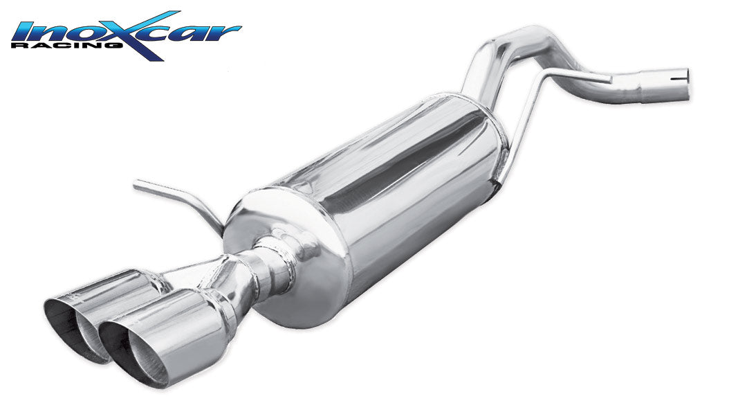 Scarico finale con silenziatore 2X80 RACING SKODA FABIA (Type 5J) 1.4 Tsi RS DGS (180CV) 2012-- - Autobox