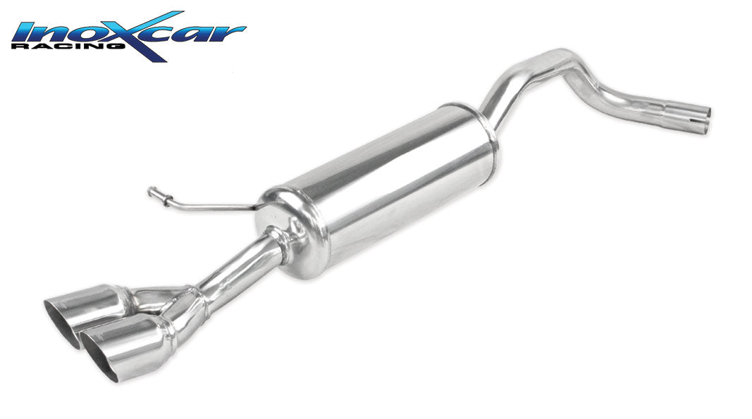 Scarico finale con silenziatore 2X80 RACING SKODA FABIA (Type NJ) 1.2 TSI (90-110cv) 2014-- - Autobox