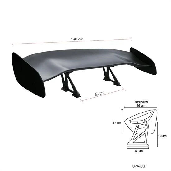 Spoiler da baule Giove ala singola SIMONI RACING
