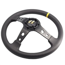 Volante sportivo Stage in pelle effetto carbonio SIMONI RACING