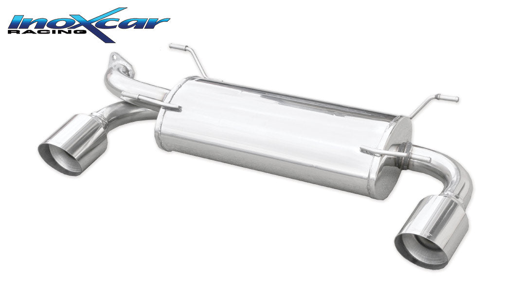 Scarico finale con silenziatore 1X102 RACING destro e sinistro SUBARU BRZ 2.0 (200CV) 2012-- - Autobox