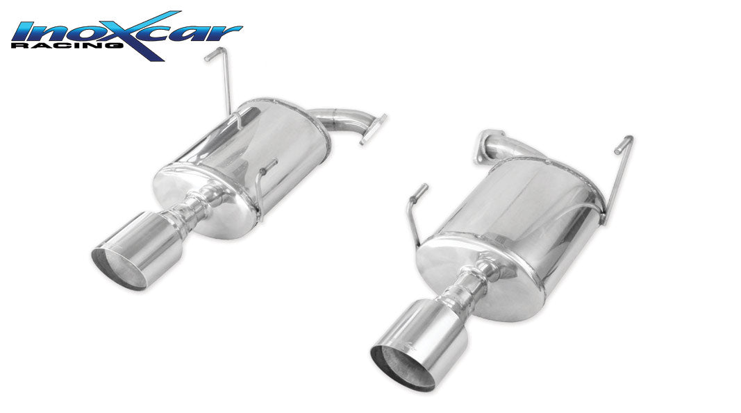 Scarico finale con silenziatore 1X114 RACING destro e sinistro SUBARU LEVORG 1.6 (170cv) 2015-- - Autobox