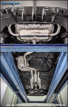 Posteriore silenziato DX+SX INOXCAR - Cupra Leon 5F