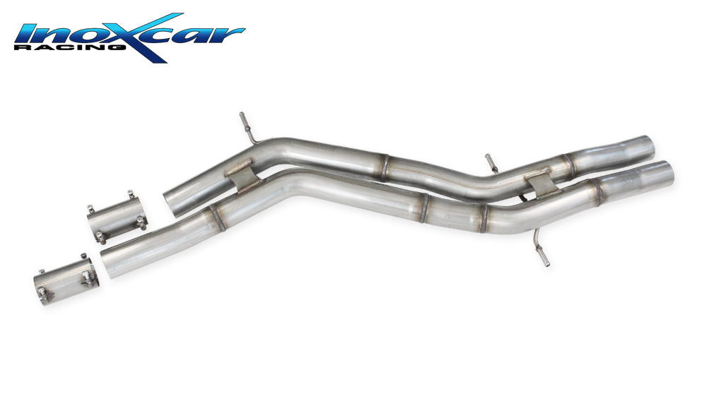 Tubo centrale diretto PORSCHE CAYENNE (Serie 536) 3.0 V6 (340cv) Coupè 2018-- (DUAL PIPE) - Autobox