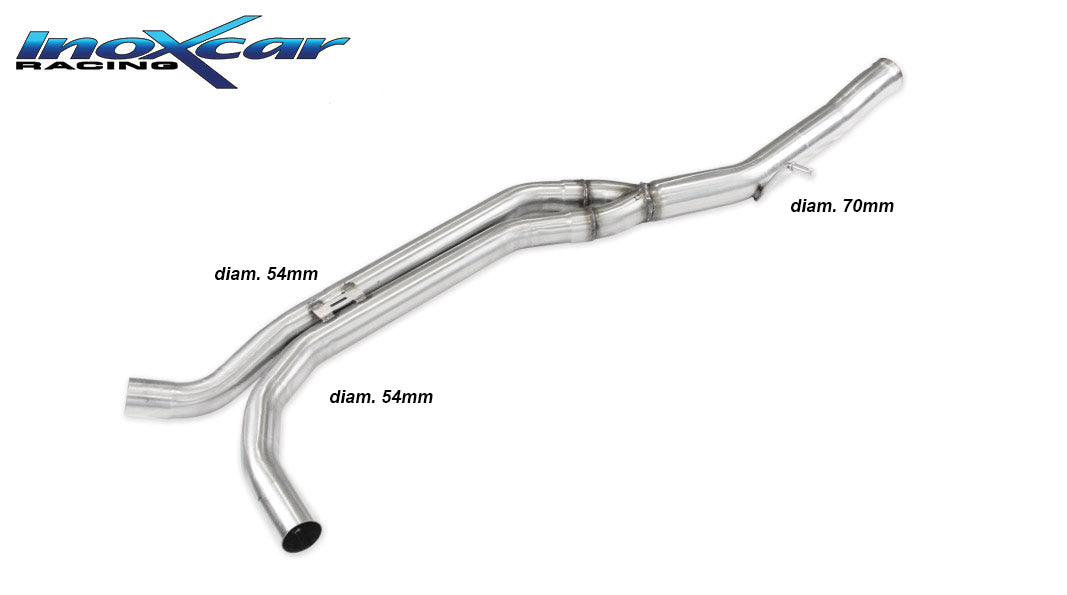 Tubo centrale diretto PORSCHE MACAN (Serie 536) 3.0 S TDI V6 (250cv) 2013-- - Autobox