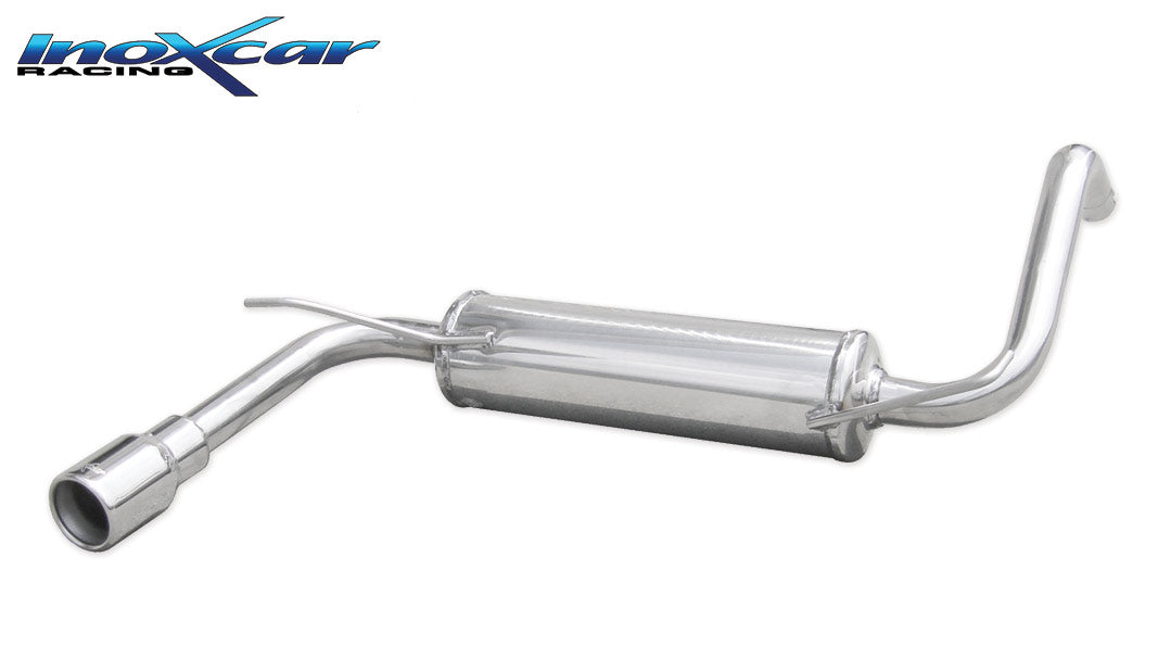 Scarico finale con silenziatore 1X80 TOYOTA AYGO 1.0 (68CV) 2005-2014 - Autobox