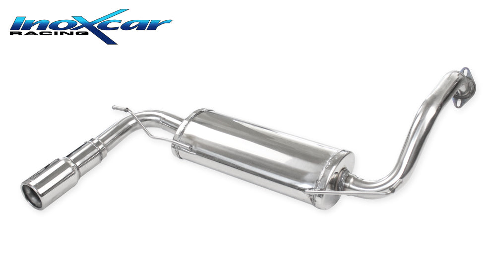 Scarico finale con silenziatore 1X80 TOYOTA AYGO 1.0 (69cv) 2014-- - Autobox