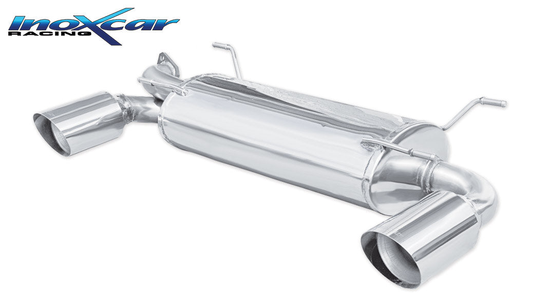 Scarico finale con silenziatore 1X114 RACING destro e sinistro TOYOTA GT 86 2.0 (200CV) 2012-- - Autobox