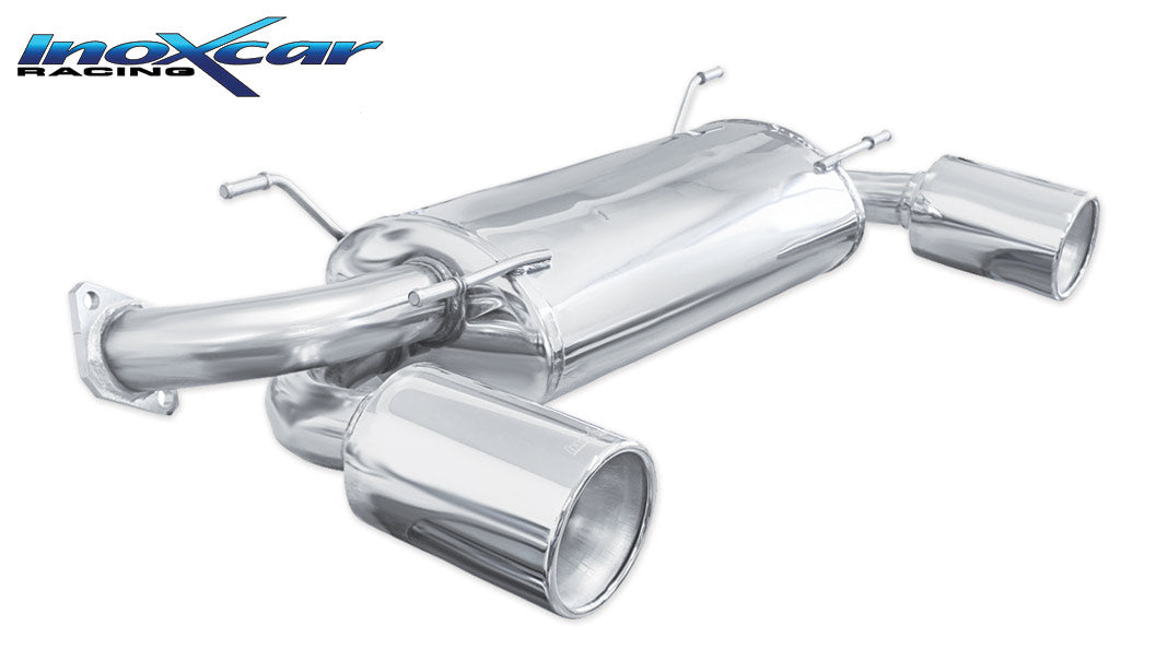 Scarico finale con silenziatore 1X120 MEGA destro e sinistro TOYOTA GT 86 2.0 (200CV) 2012-- - Autobox