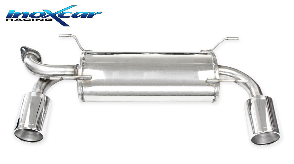 Scarico finale con silenziatore 1X120 MEGA destro e sinistro TOYOTA GT 86 2.0i (200CV) 2017-- - Autobox