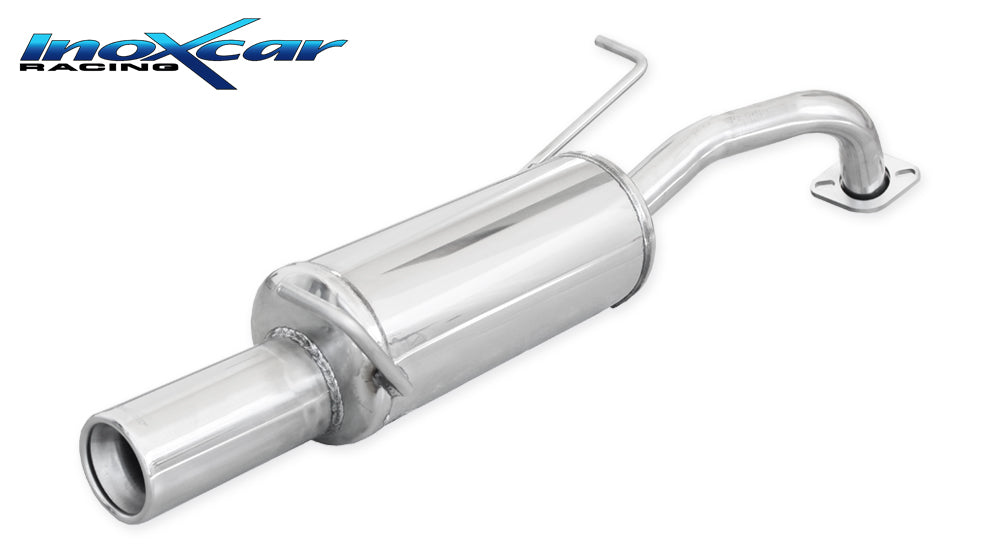 Scarico finale con silenziatore 1X80 TOYOTA YARIS 1.0 (69cv) 2011-- - Autobox