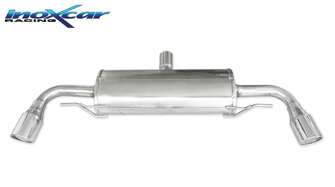 Scarico finale destro e sinistro 1X110 X-RACE AUDI TT (TYPE 8J) 3.2 V6 Quattro (250CV) 2006-- - Autobox