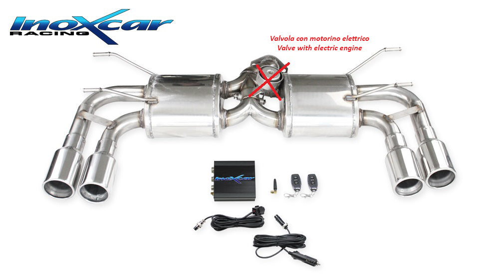 Terminale inox "Valvolato Doppio" INOXCAR - Abarth 124 Spider