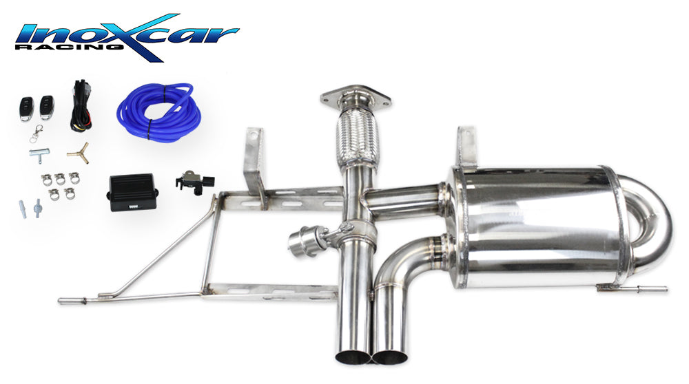 Scarico finale con silenziatore + Valvola con kit depressione + Telecomando ALPINE A110 1.8 Turbo (252cv) Coupè 2018-- - Autobox