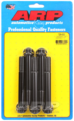 ARP Bolt Kit 1/2-20 x 4.000 Black Oxide 12PT