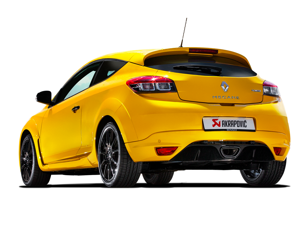 Impianto di scarico EVOLUTION (TITANIUM) Akrapovic - Renault Megane III RS
