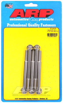 "5/16""-18 x 3.750 12pt SS bolts" (5pcs)