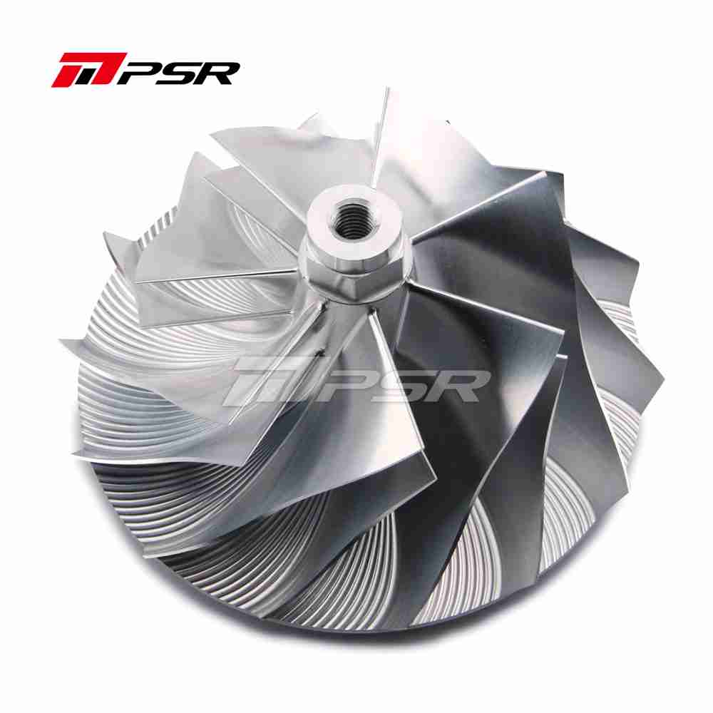 PSR Turbo Parts for PTX38 Turbo Charger Billet Compressor Wheel Rebuild Kit Turbine Wheel DIY Kit - 60/80mm Billet Compressor Wheel