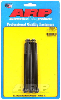 "1/4""-20 X 4.500 hex black oxide bolts" (5pcs)