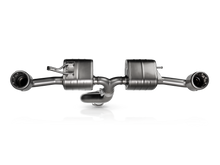 Impianto di scarico SLIP-ON (TITANIUM) Akrapovic - Toyota Yaris GR MK2