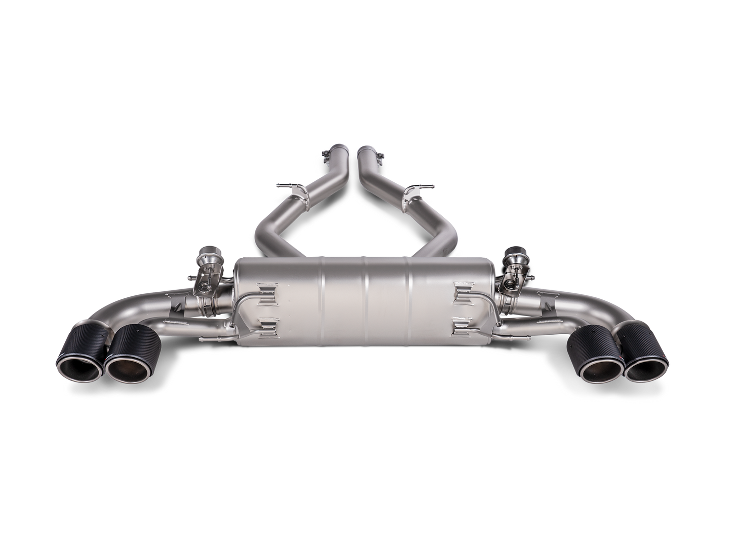 Impianto di scarico SLIP-ON (TITANIUM) Akrapovic - Alfa Romeo Giulia QV