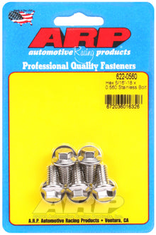 ARP 5/16-18 x 0.560in SS Hex Bolt Kit (Pack of 5)